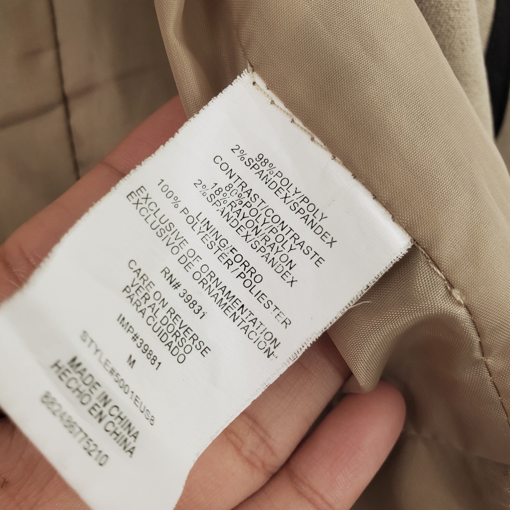 XOXO Tan Women's Three Piece Blazer Suit - Picture 7 of 16